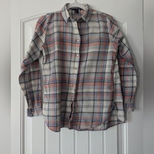 Plaid shirt. Cotton size 2